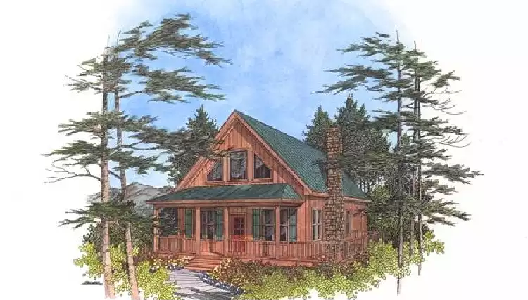 image of country house plan 6289